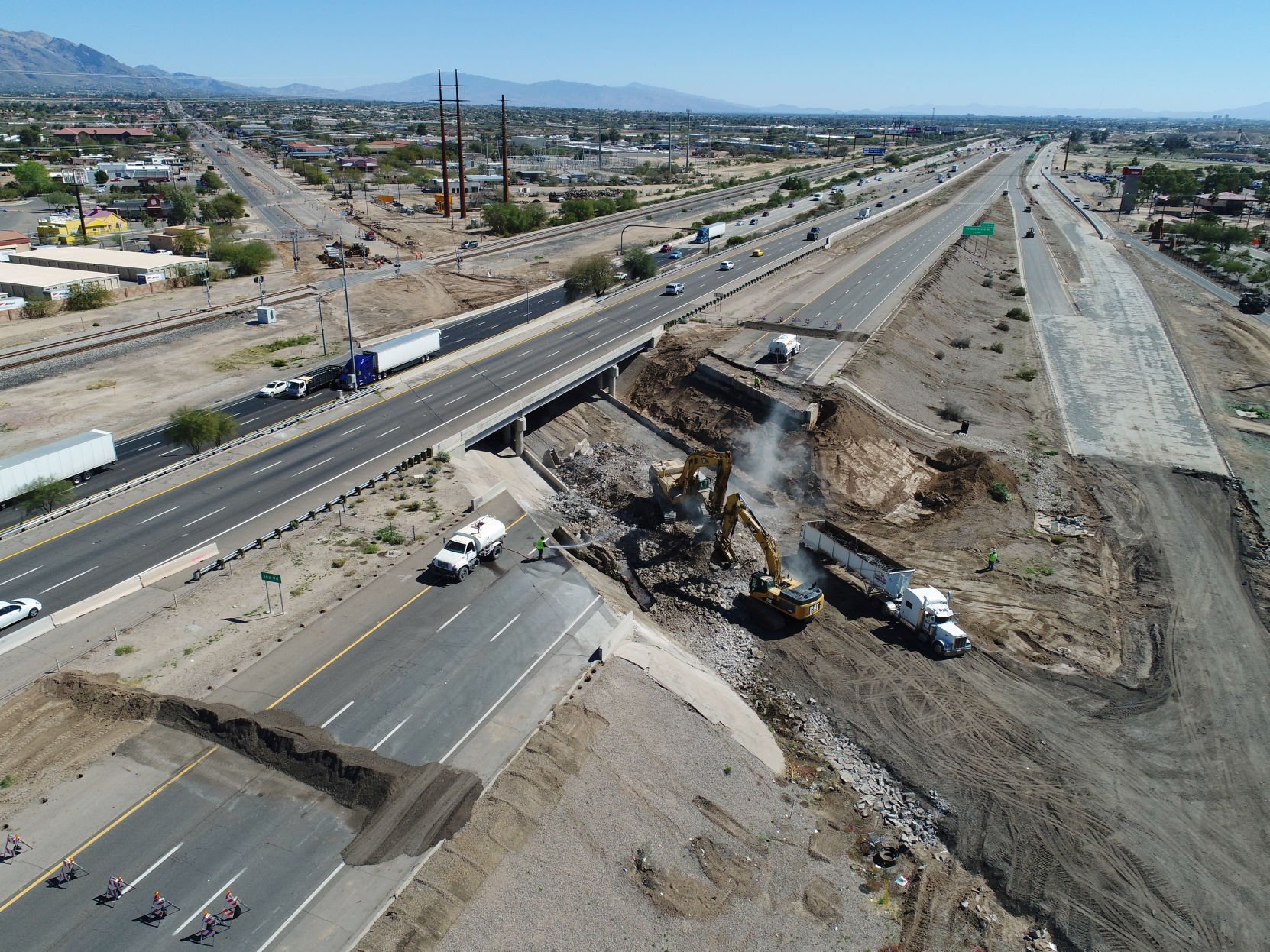 Interstate Highway in Pima County 10 / US 80